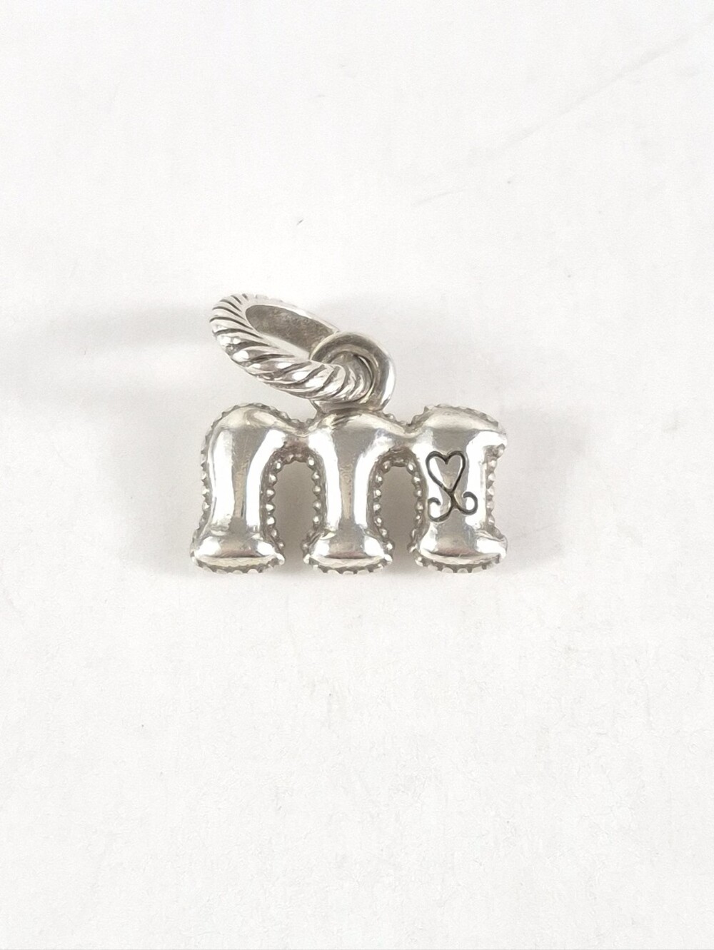 Brighton ABC Lowercase Letter M Charm - Picture 3 of 4